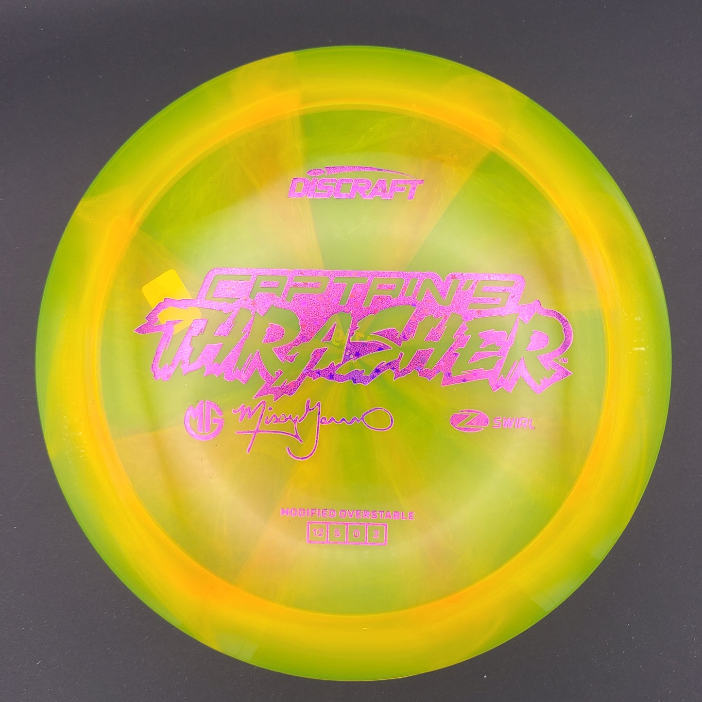 Discraft - Captain's Thrasher - Z Swirl (Missy Gannon 2026 Tour Series)