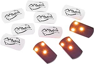 MVP - Tri-lit LED discs light - Lumiere LED pour discs (paquet de 10)