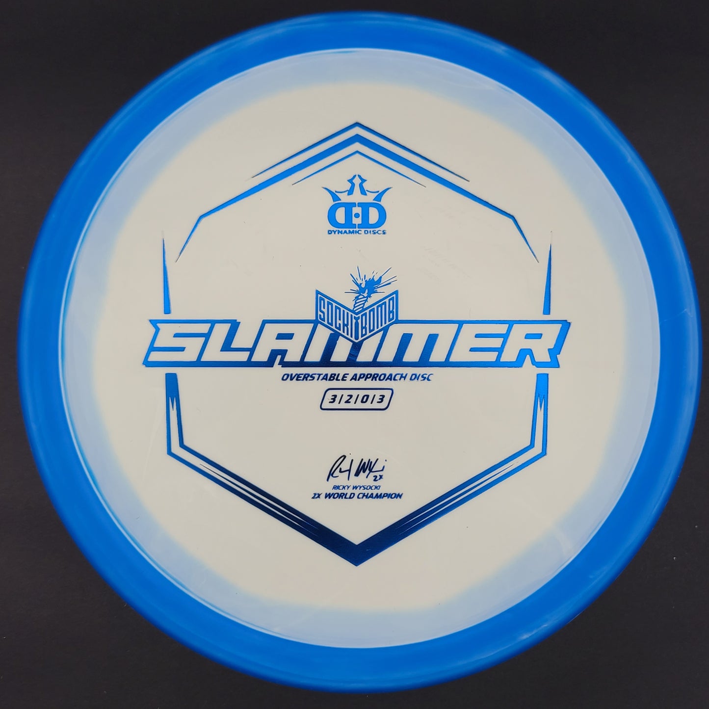 Dynamic Discs - Slammer - Classic Supreme Orbit Sockibomb (Ignite Stamp V2)