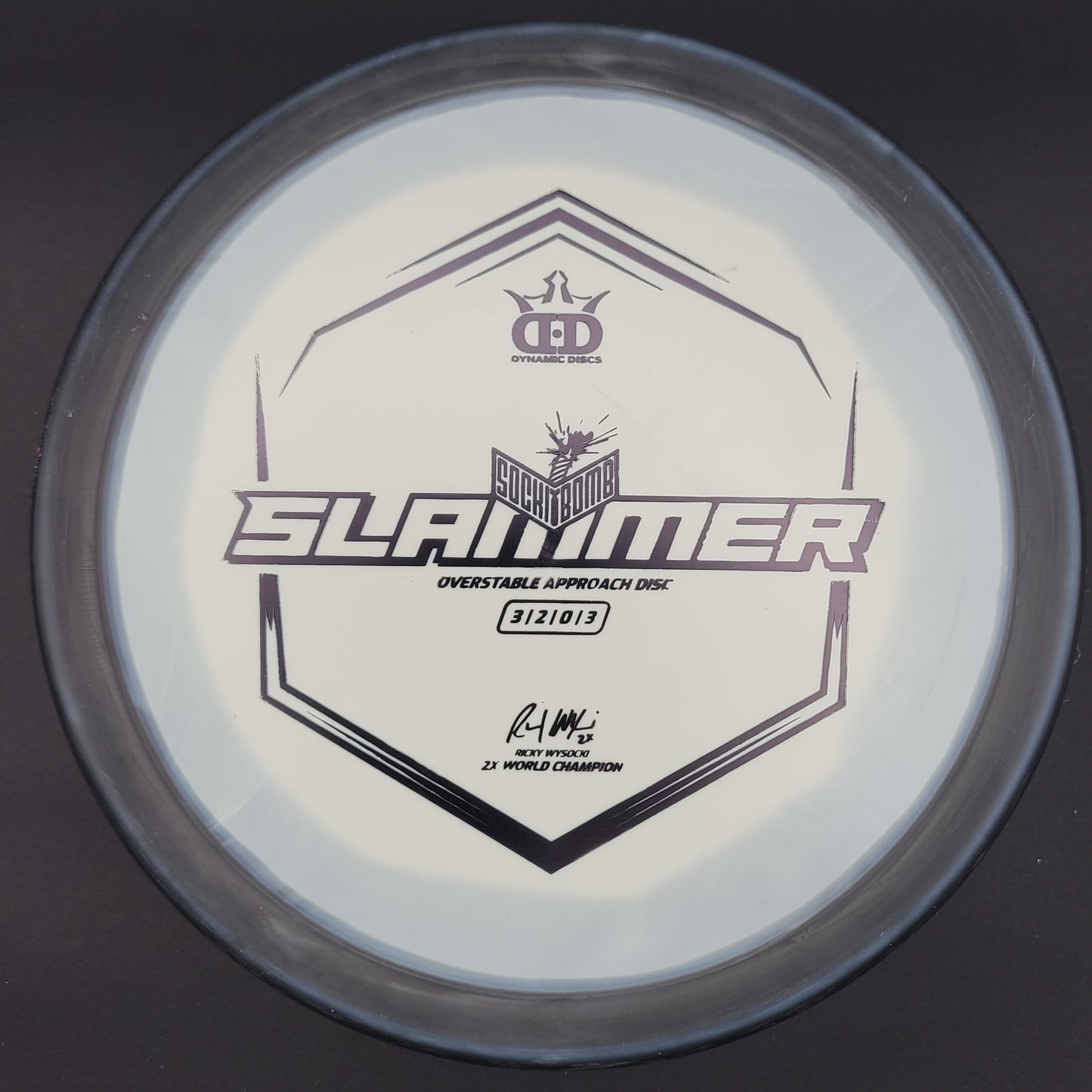 Dynamic Discs - Slammer - Classic Supreme Orbit Sockibomb (Ignite Stamp V2)