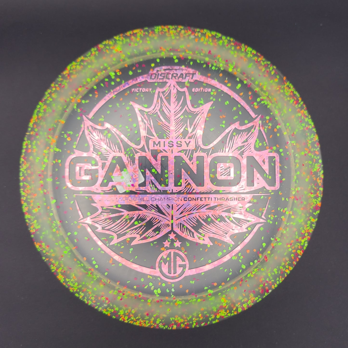 Discraft - Thrasher - Z Confetti Missy Gannon 2025 MVP Open Victory Edition