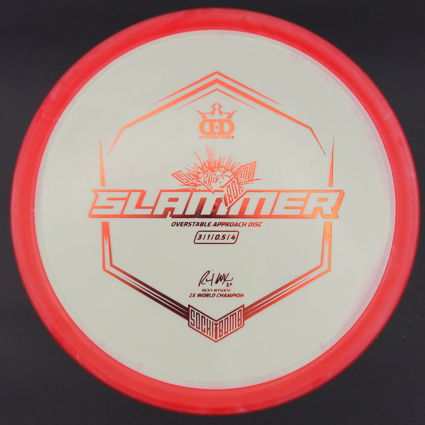 Dynamic Discs - Slammer - Classic Supreme Orbit Sockibomb (Ignite Stamp V2)