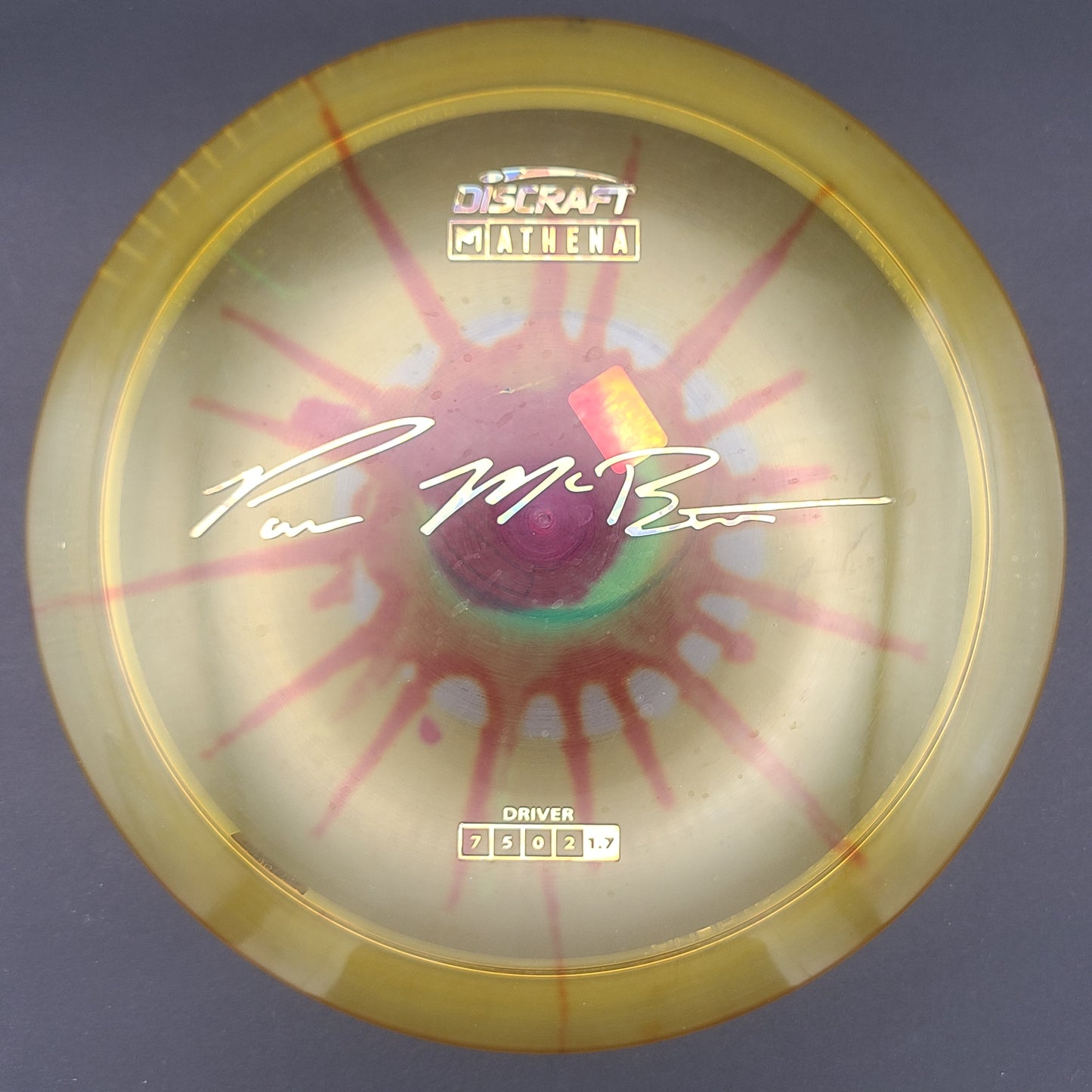 Discraft - Athena - Fly Dye Z * Paul McBeth Line (Copie)