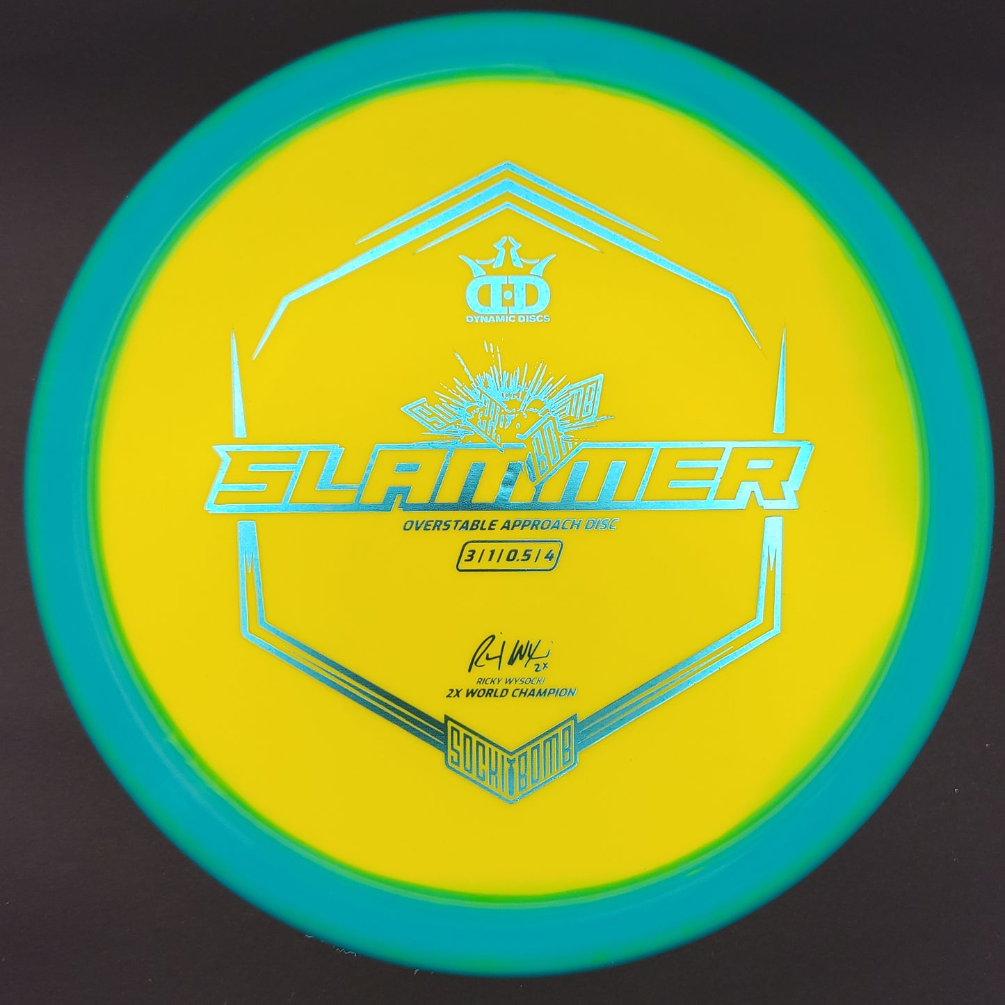 Dynamic Discs - Slammer - Classic Supreme Orbit Sockibomb (Ignite Stamp V2)