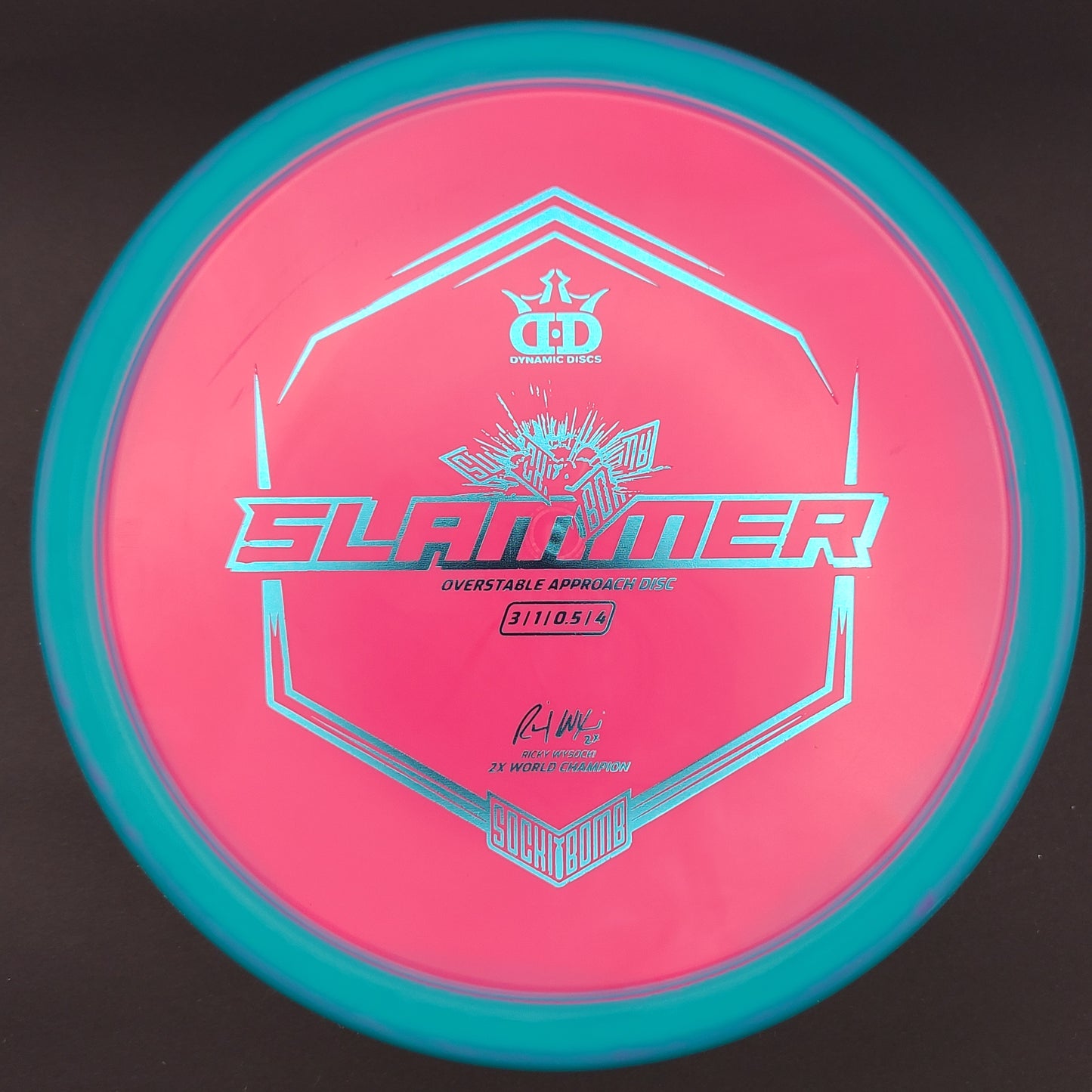 Dynamic Discs - Slammer - Classic Supreme Orbit Sockibomb (Ignite Stamp V2)