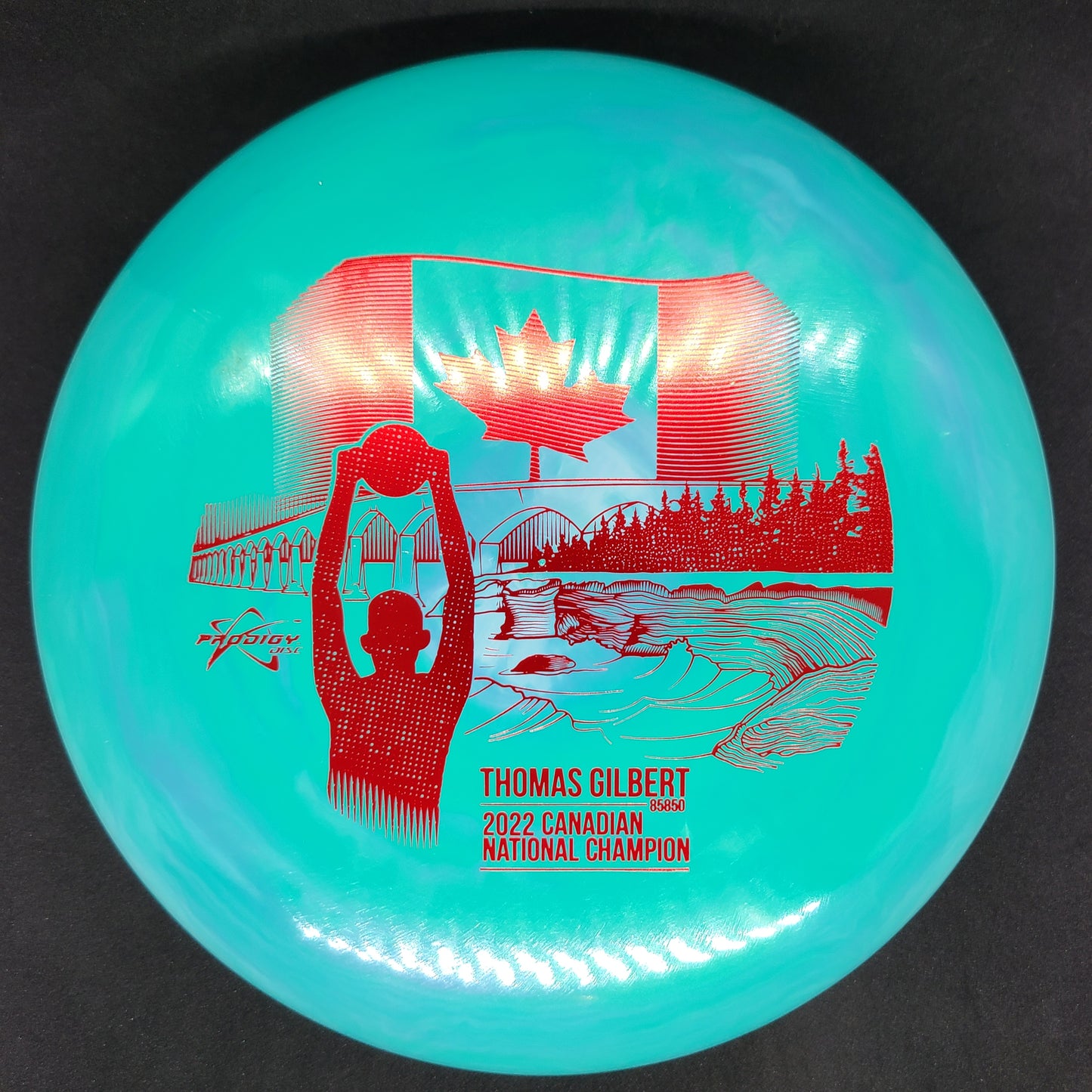 Prodigy - PA-1 - Thomas Gilbert Canadian National Champion Stamp