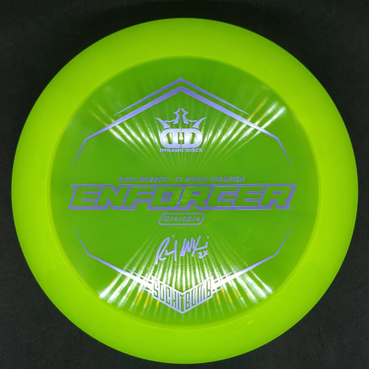 Dynamic Discs - Enforcer - Lucid * Ricky Wysocki Sockibomb Stamp