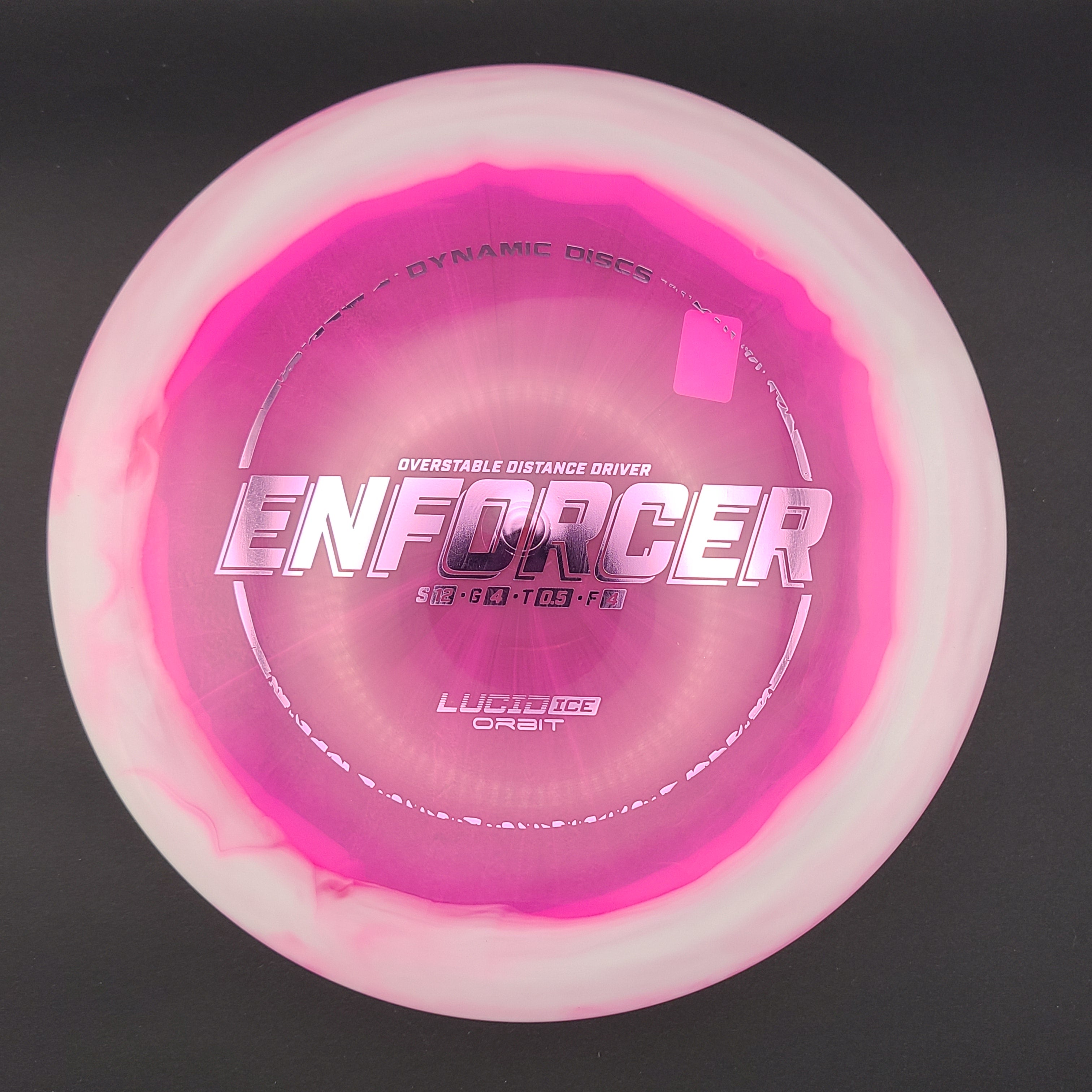 Dynamic Discs - Enforcer - Lucid-Ice Orbit – District Disc Golf