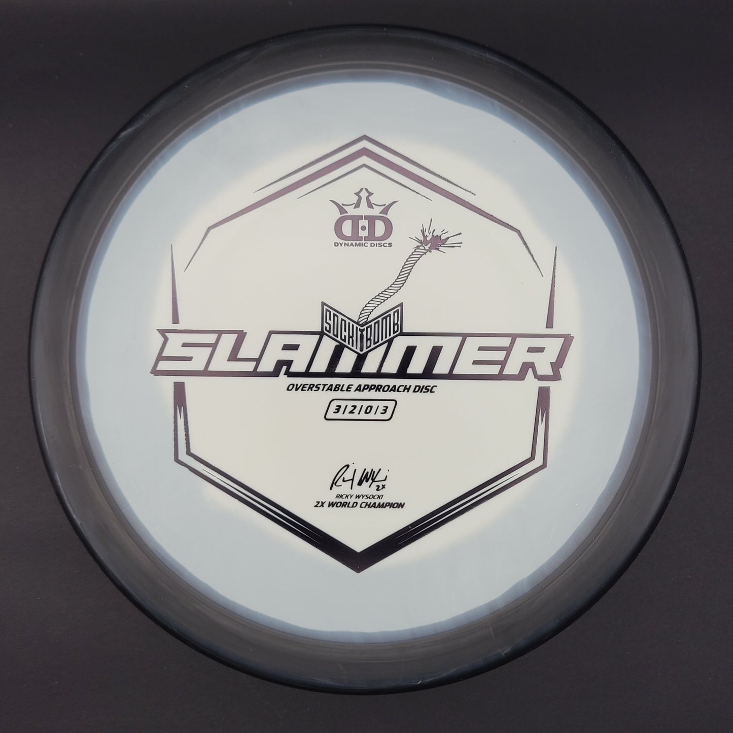 Dynamic Discs - Slammer - Classic Supreme Orbit Sockibomb (Ignite Stamp V1)
