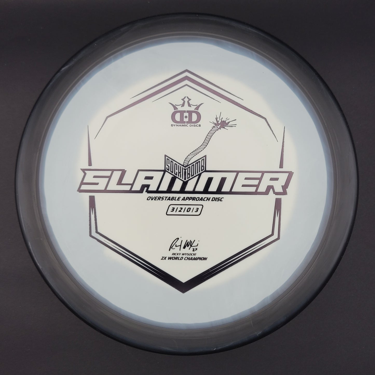 Dynamic Discs - Slammer - Classic Supreme Orbit Sockibomb (Ignite Stamp V1)
