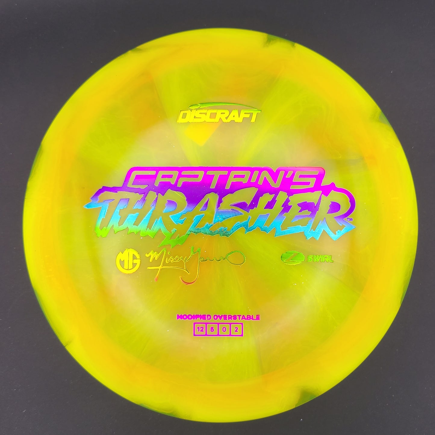 Discraft - Captain's Thrasher - Z Swirl (Missy Gannon 2026 Tour Series)