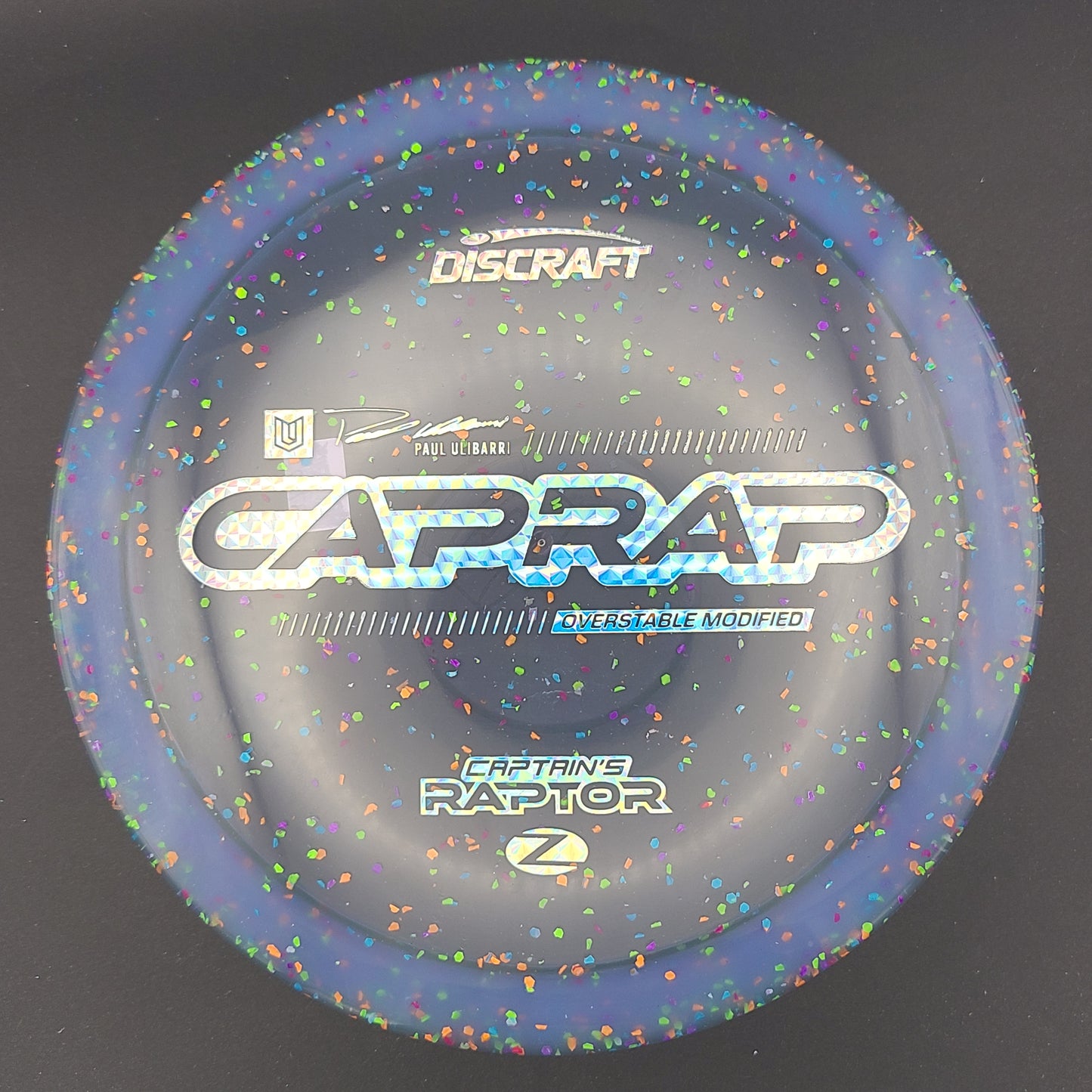 Discraft - Captain's Raptor - Z Confetti (Paul Ulibarri 2026 Limited Edition)