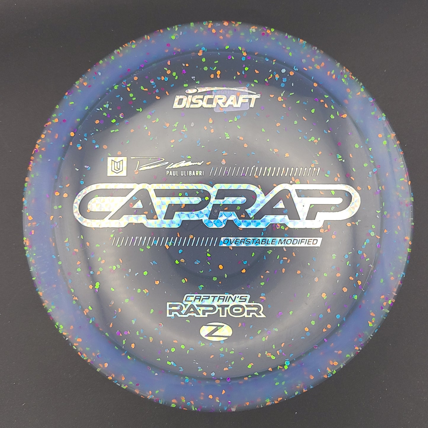 Discraft - Captain's Raptor - Z Confetti (Paul Ulibarri 2026 Limited Edition)