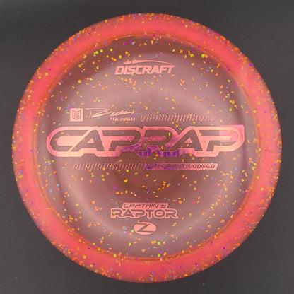 Discraft - Captain's Raptor - Z Confetti (Paul Ulibarri 2026 Limited Edition)