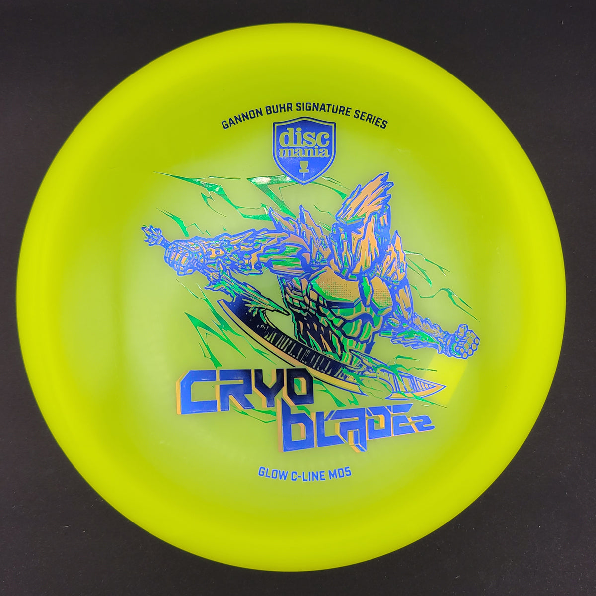 Discmania - MD5 -  Glow C-Line ("Cryo Blade 2" Gannon Buhr 2026 Signature Series)