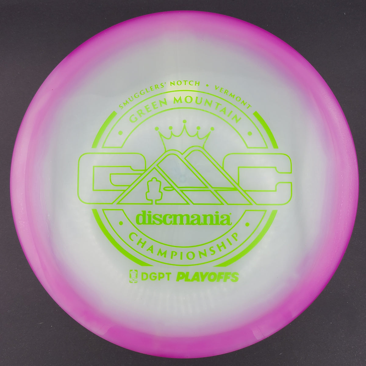 Discmania - MD4 - Glow Horizon C-Line (Green Mountain Championship Fundraiser)