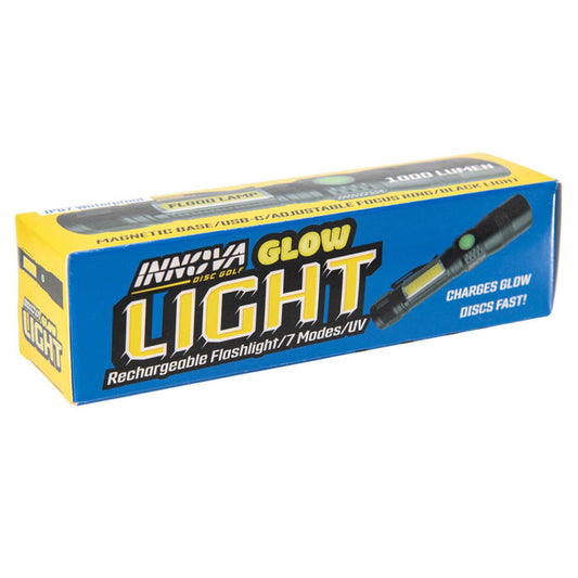 Innova LED/UV Rechargeable Flashlight / Lampe de poche