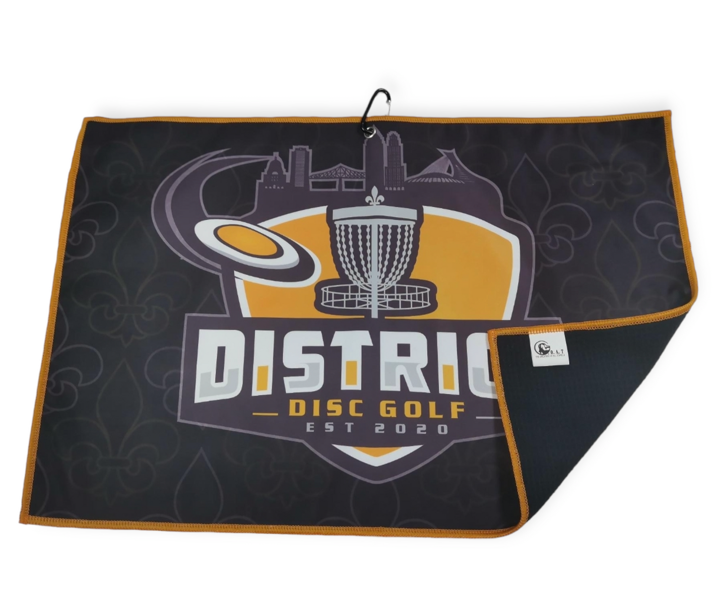 District Disc golf / The G.O.A.T towel