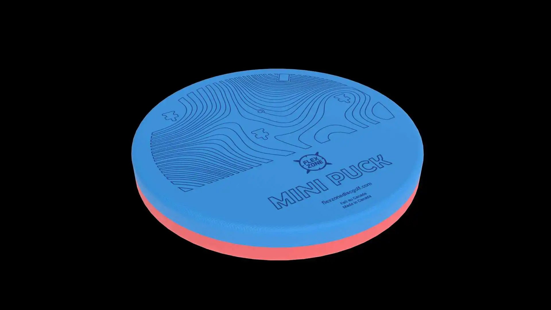Flex Zone Mini Puck - GENOUILLÈRE – District Disc Golf