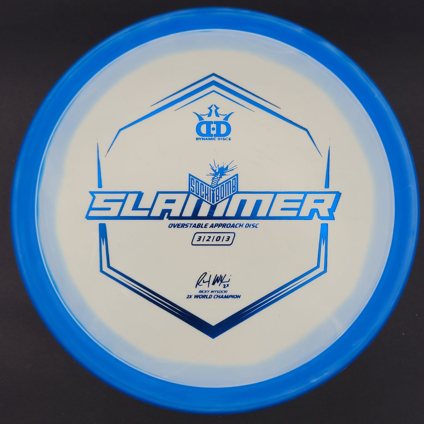 Dynamic Discs - Slammer - Classic Supreme Orbit Sockibomb (Ignite Stamp V2)