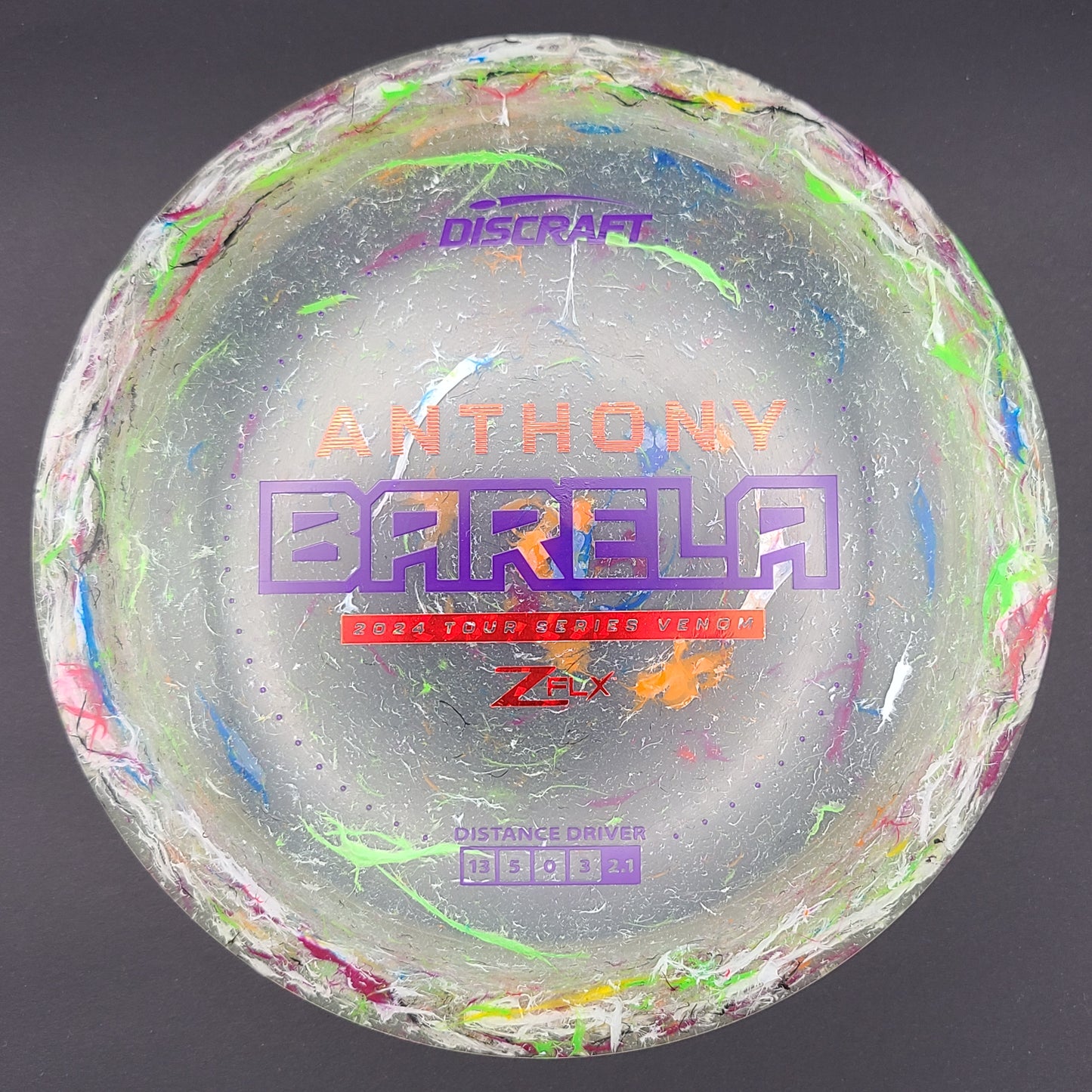 Discraft - Venom - Jawbreaker Z FLX (2024 Anthony Barela Tour)