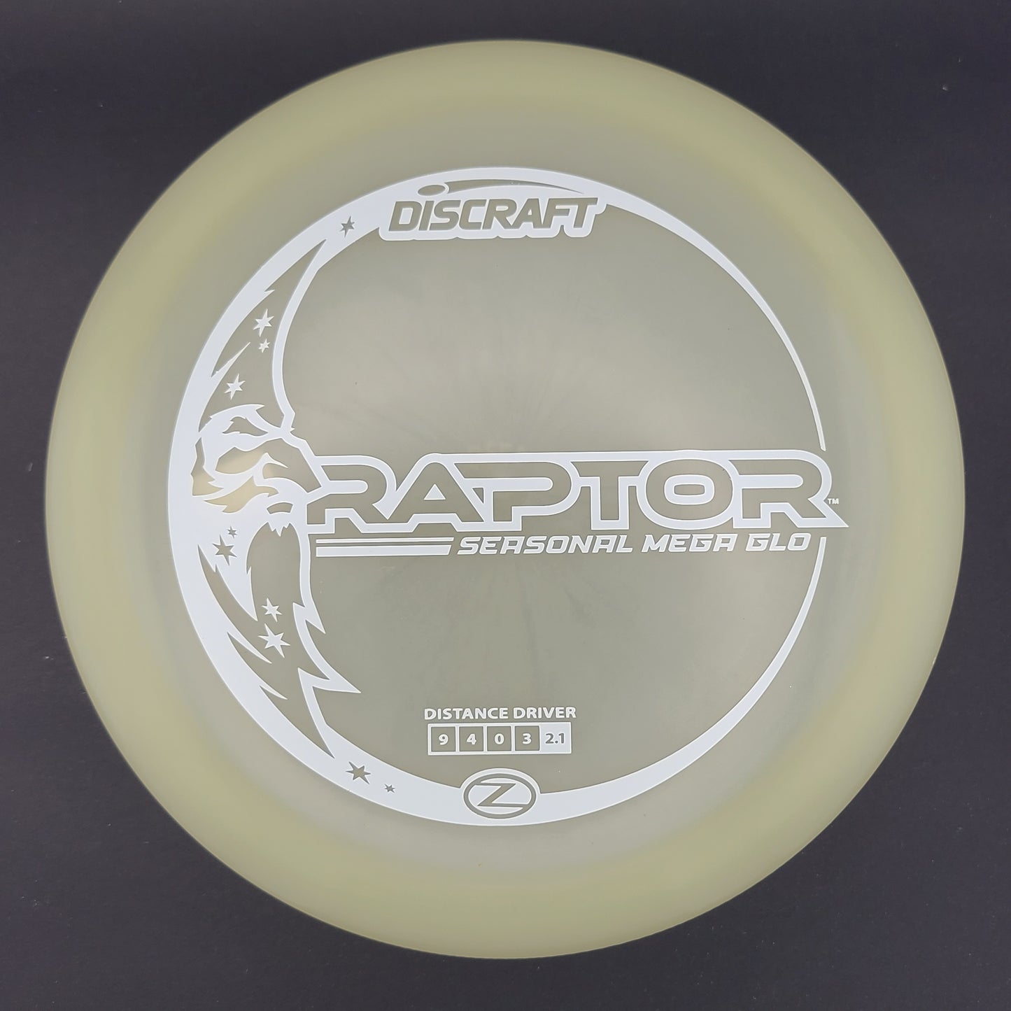 Discraft - Raptor - Seasonal Mega Glo