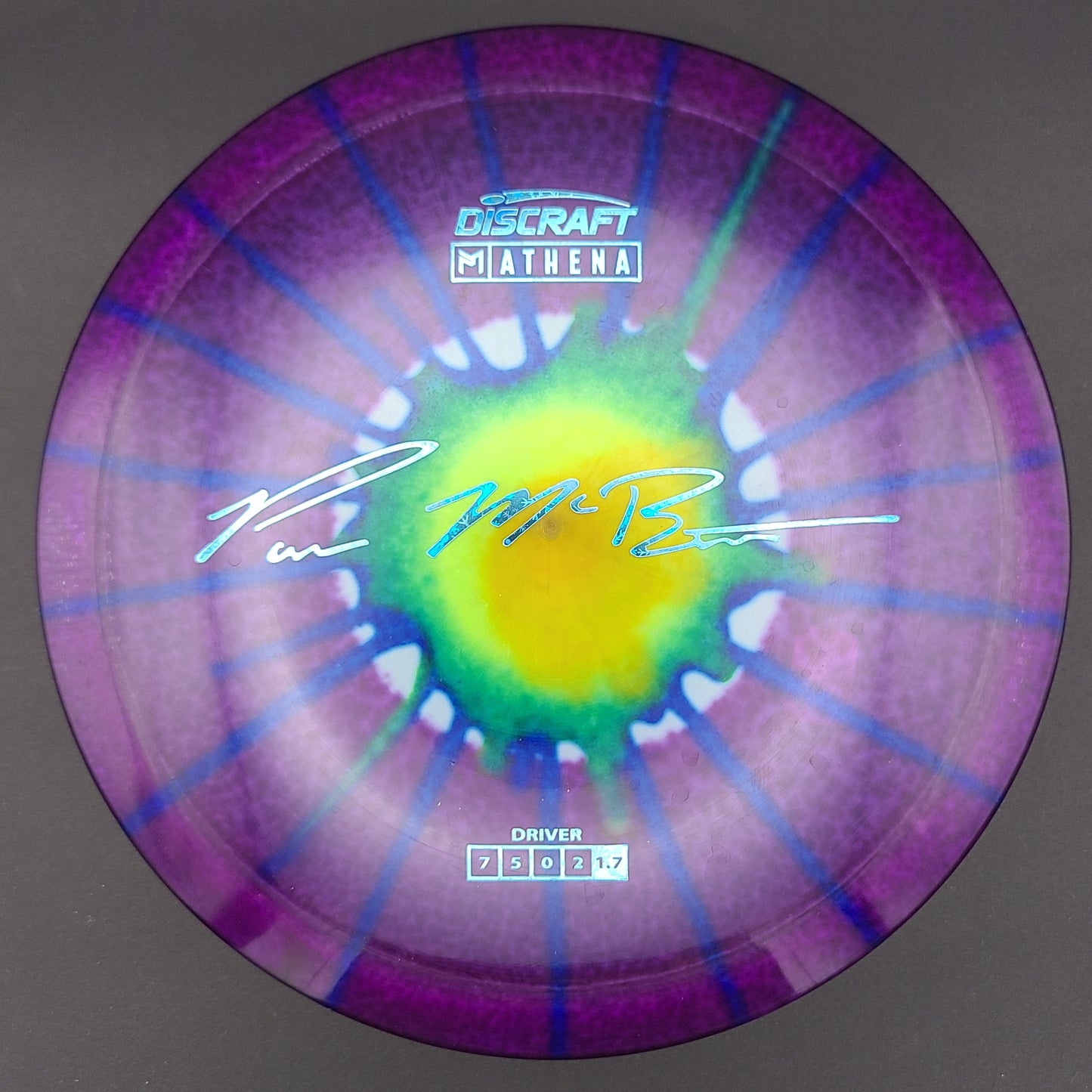Discraft - Athena - Fly Dye Z * Paul McBeth Line (Copie)