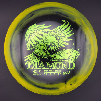 Latitude 64 - Diamond - Gold Orbit (Inverted Stamp)