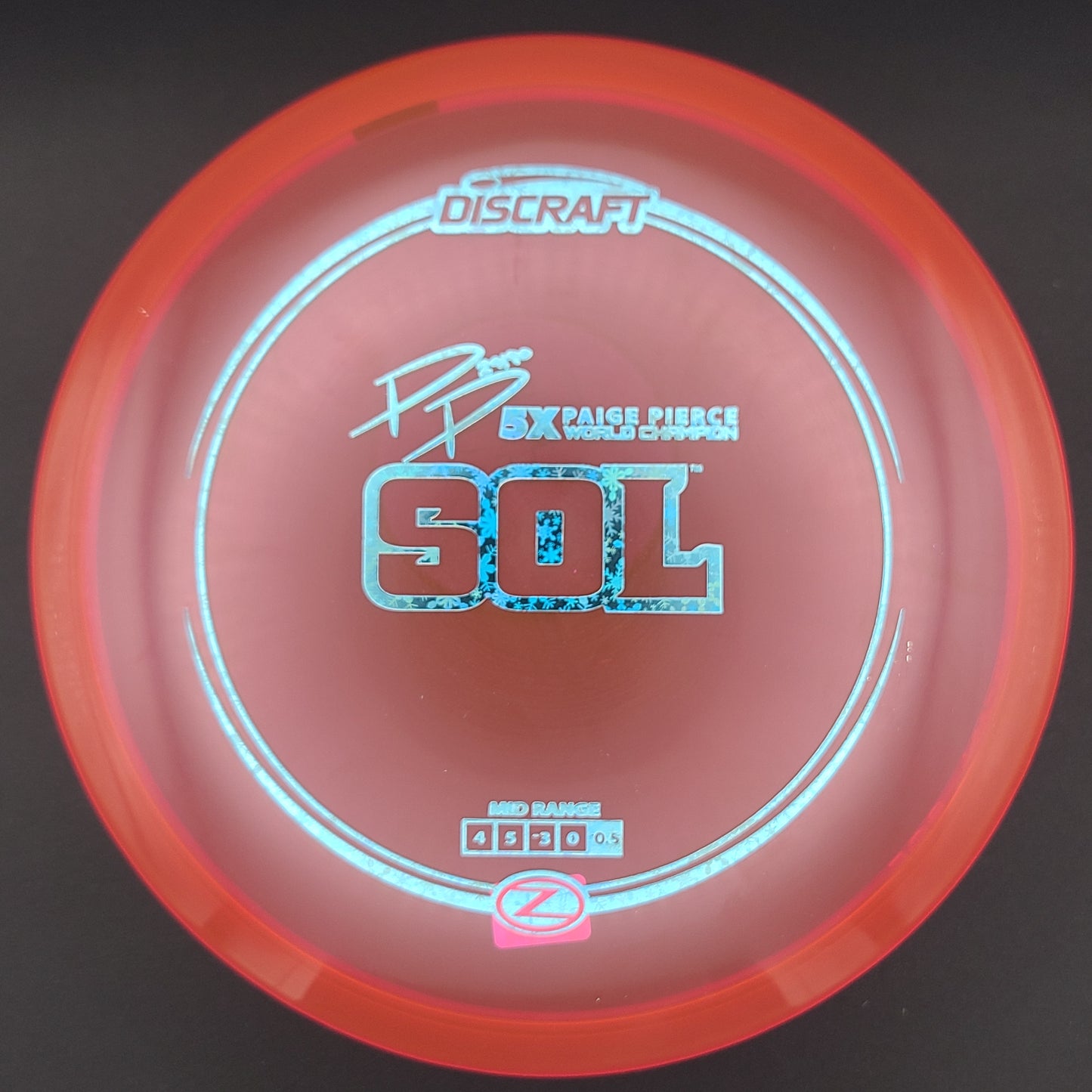 Discraft - Sol - Z Paige Pierce 5x world champion