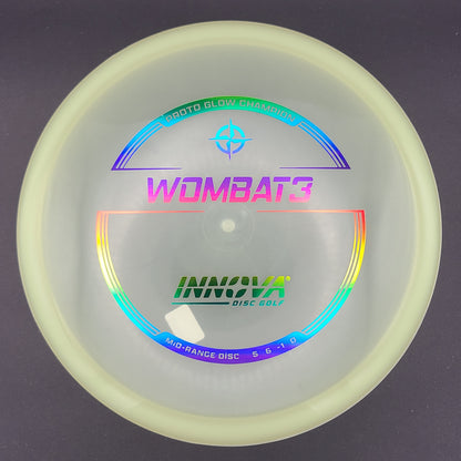 Innova - Wombat3 - Proto Glow Champion