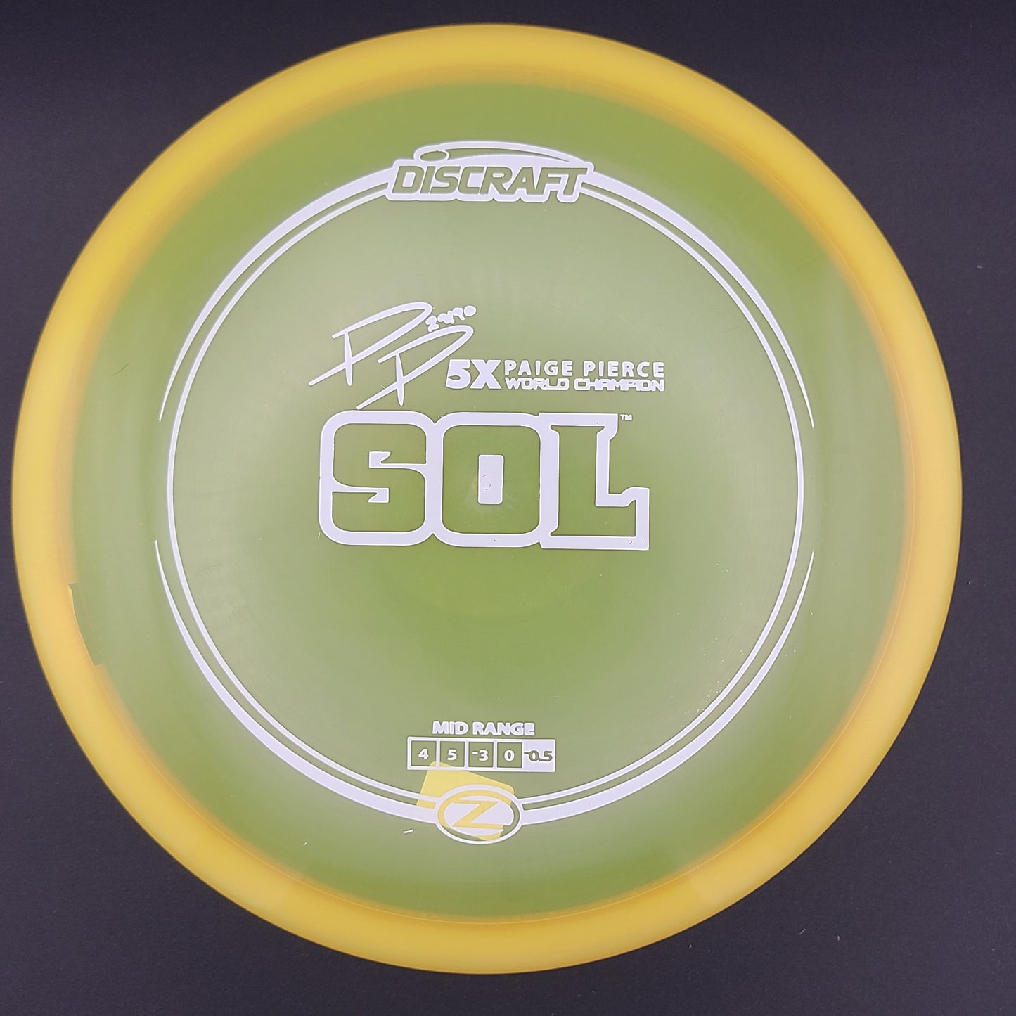 Discraft - Sol - Z Paige Pierce 5x world champion