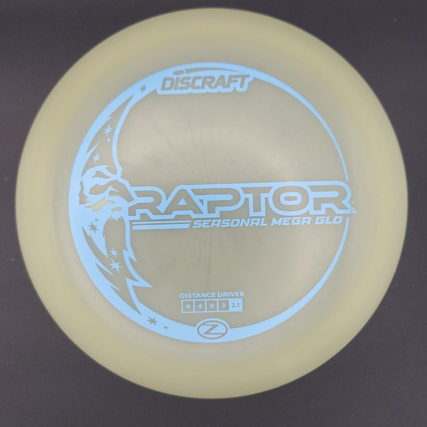 Discraft - Raptor - Seasonal Mega Glo