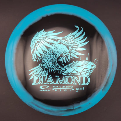 Latitude 64 - Diamond - Gold Orbit (Inverted Stamp)