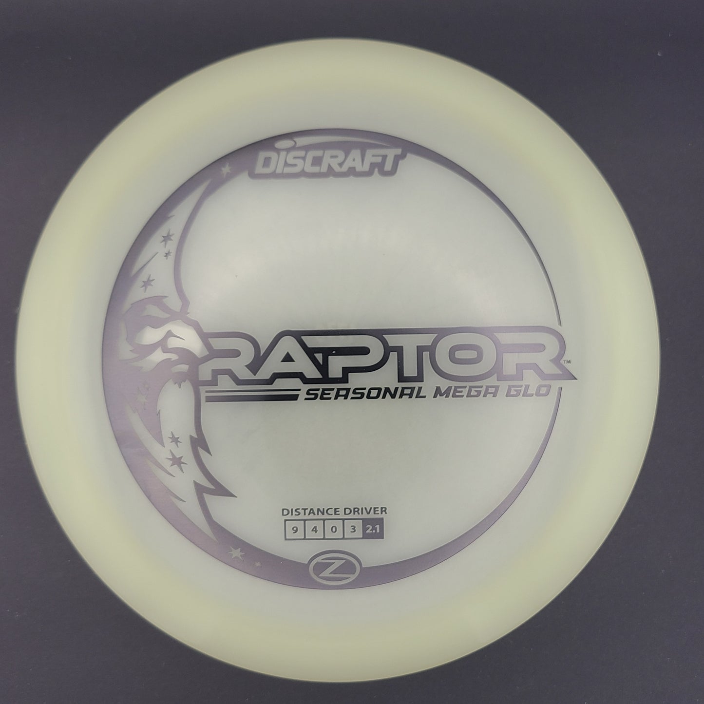 Discraft - Raptor - Seasonal Mega Glo