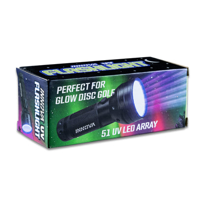 Innova LED/UV Rechargeable Flashlight / Lampe de poche