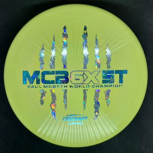 Discraft - Zone - ESP * 6X McBeast